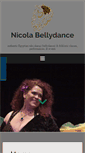 Mobile Screenshot of nicola-bellydance.com